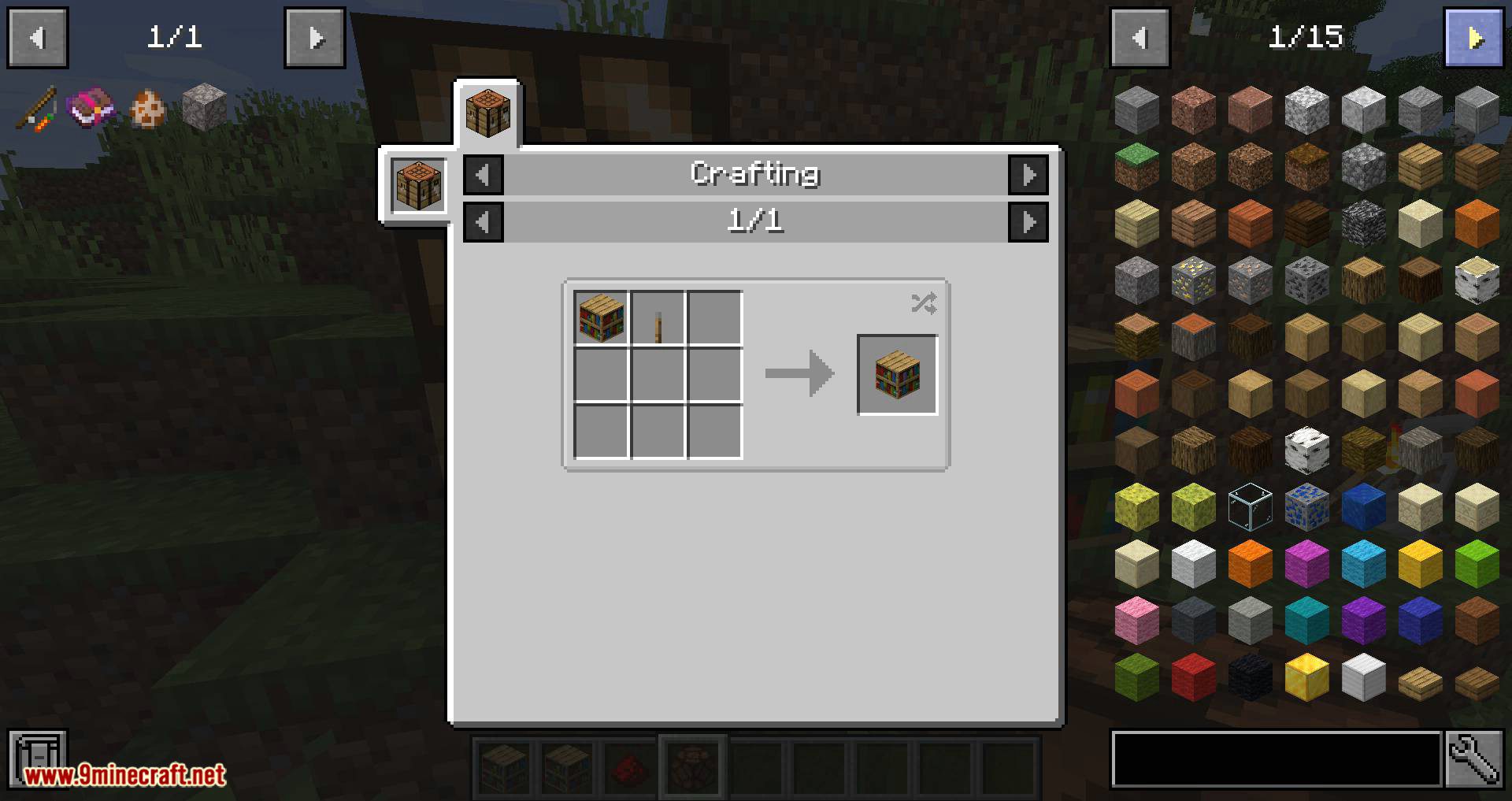 Hidden Levers Mod 1.14.4 (Torch Lever and Bookshelf Lever) 11