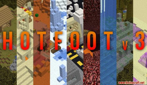 Hot Foot Map 1.13.2 for Minecraft Thumbnail