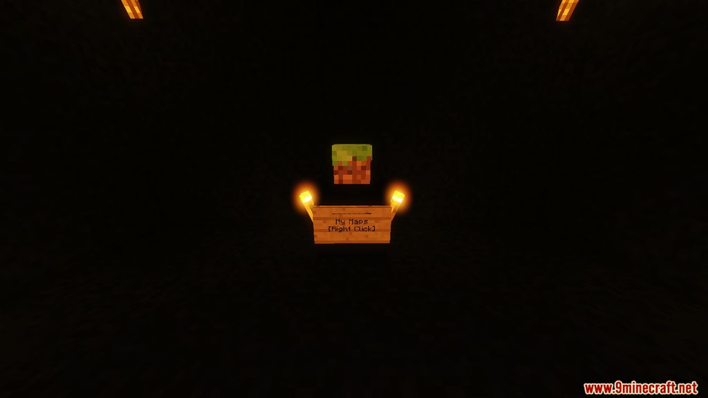 In The Dark Map 1.14.4 for Minecraft 2