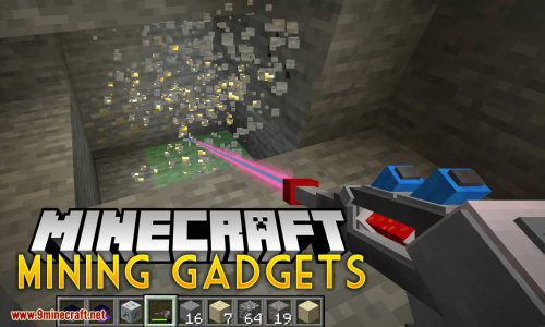 Mining Gadgets Mod (1.21, 1.20.1) – Because Mining with Lasers is Cool Thumbnail