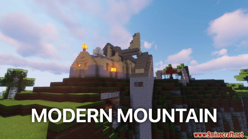 Modern Mountain Map 1.14.4 for Minecraft 1