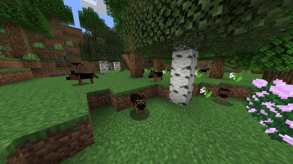 More Dogs Mod 1.15.2, 1.14.4 (More Dog Breeds to Minecraft) 3