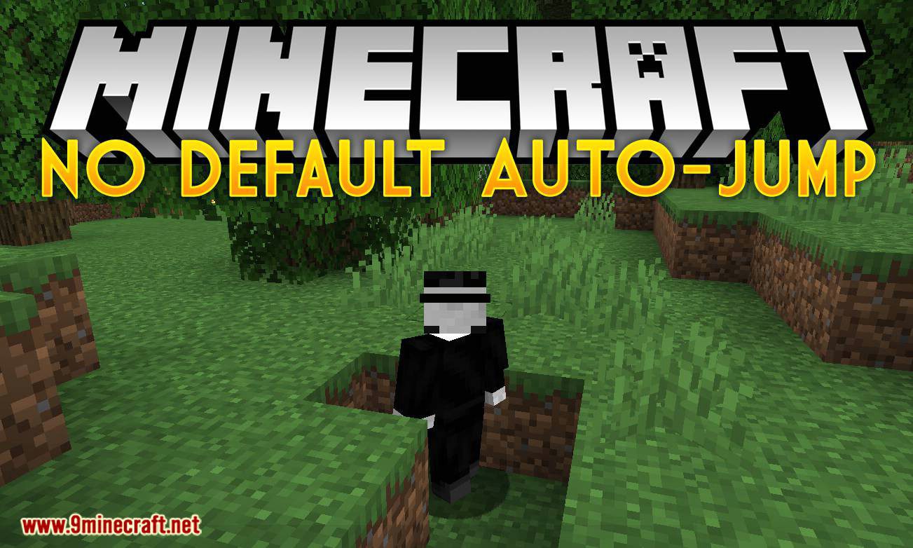 No Default Auto-Jump Mod (1.18.2, 1.17.1) - Disable Auto-Jump on First Pack Load 1