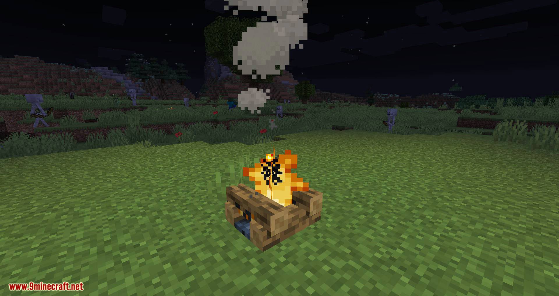 No Hostiles Around Campfire Mod (1.20.4, 1.19.4) for Minecraft 5