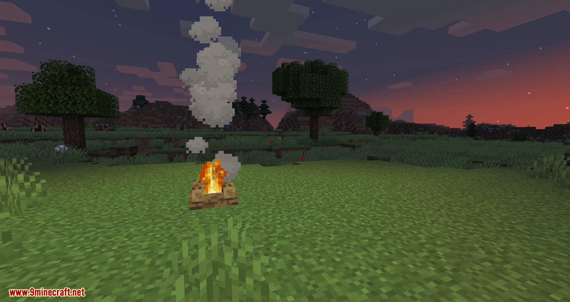 No Hostiles Around Campfire Mod (1.20.4, 1.19.4) for Minecraft 6
