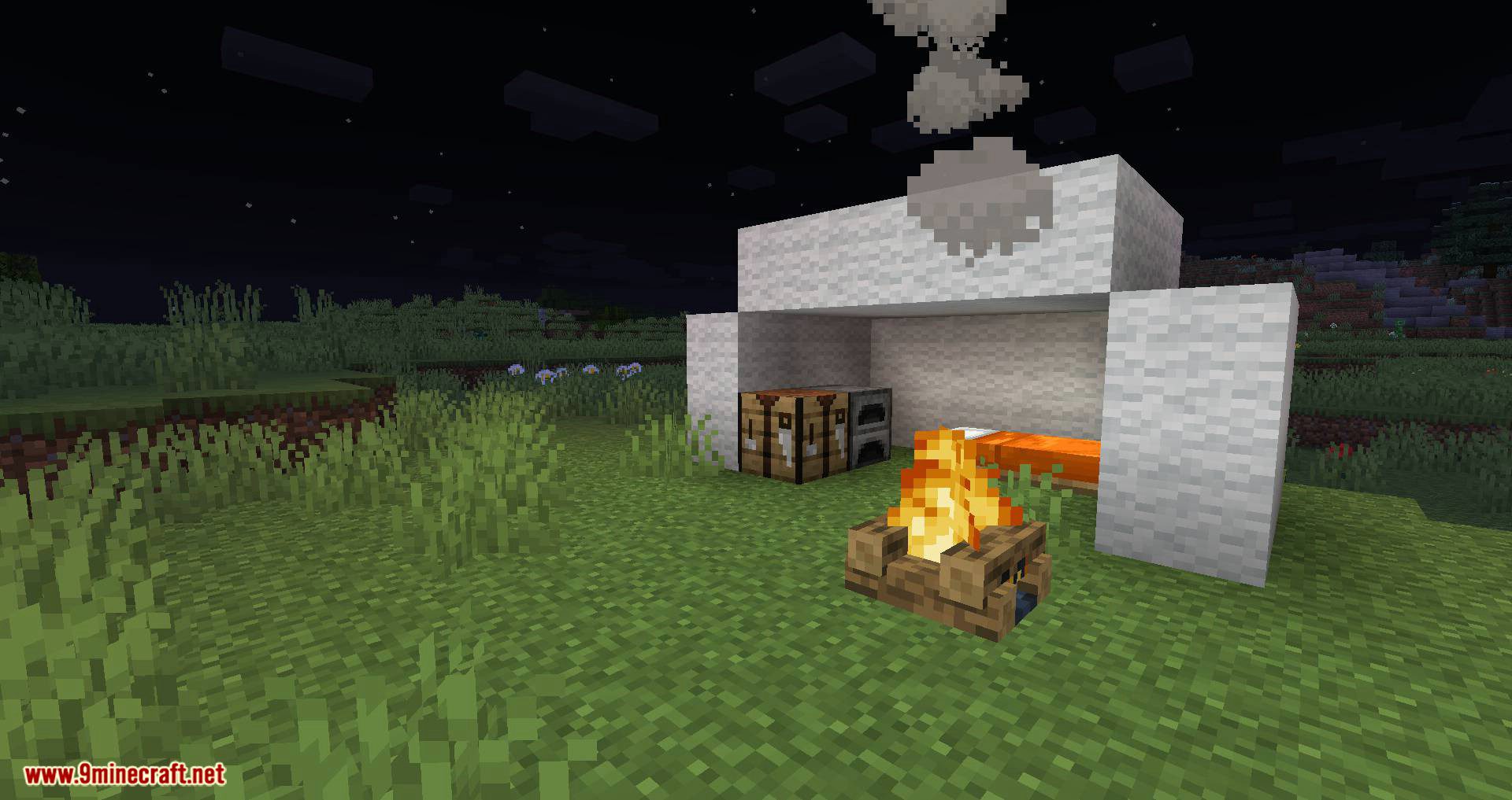 No Hostiles Around Campfire Mod (1.20.4, 1.19.4) for Minecraft 8