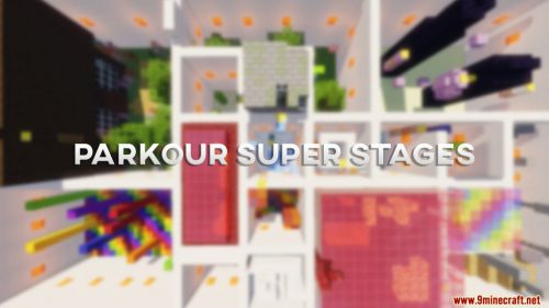 PARKOUR SUPER STAGES Map 1.15.2 for Minecraft Thumbnail