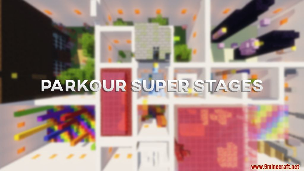 PARKOUR SUPER STAGES Map 1.15.2 for Minecraft 1