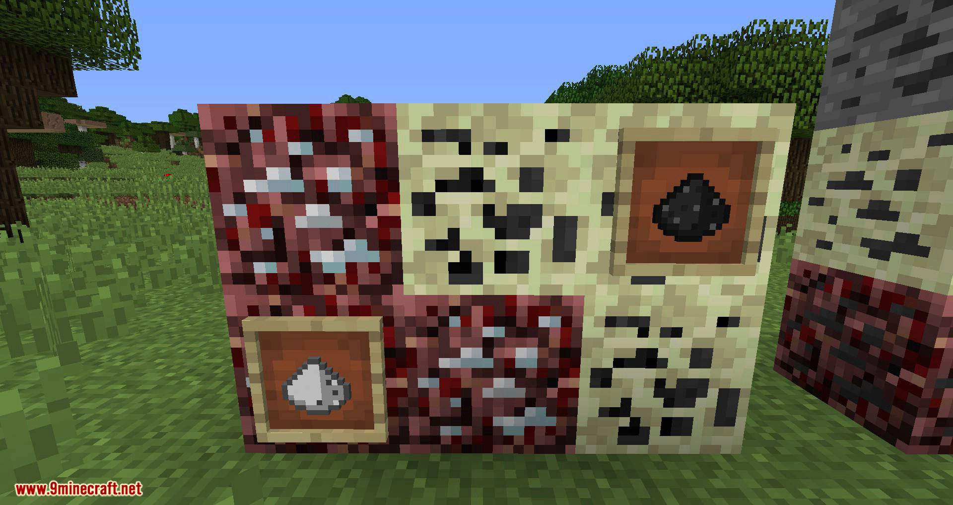 Pomarf's Dimensional Ores Mod 1.14.4, 1.12.2 (Bring Vanilla Ores to the Nether and End) 8