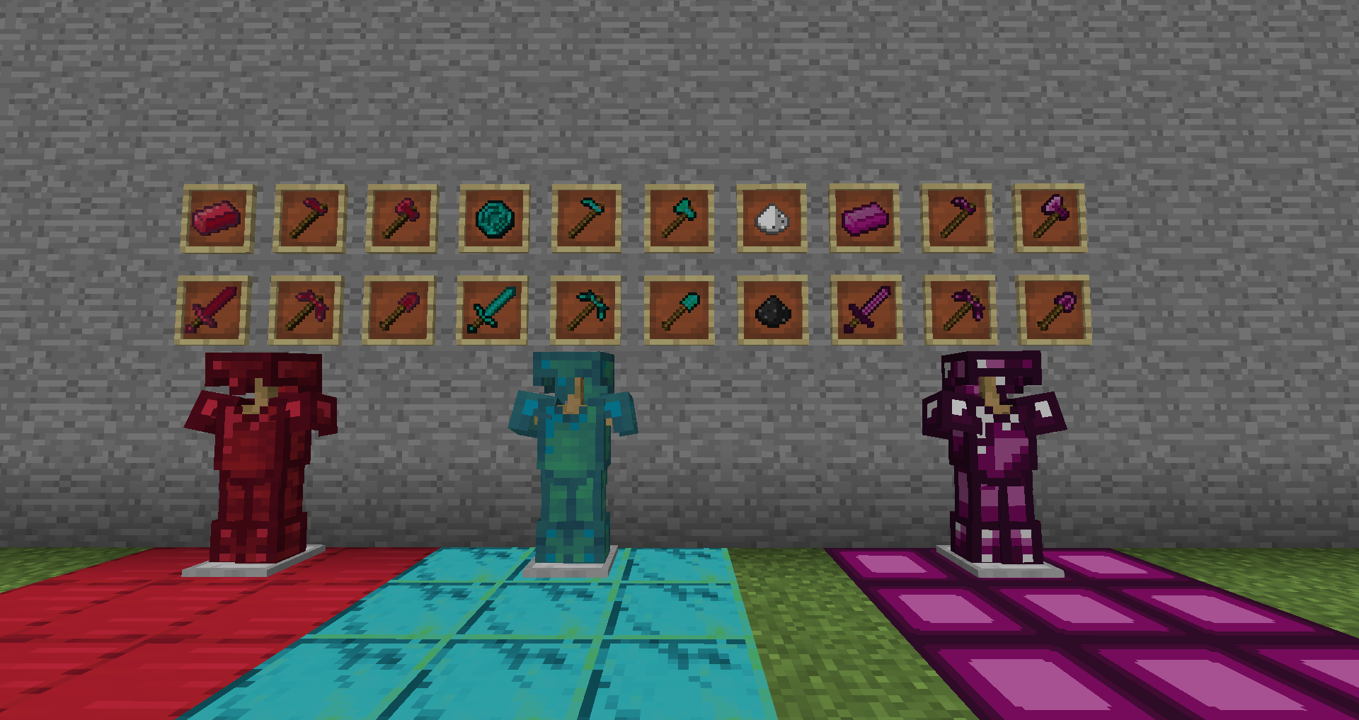 Pomarf's Dimensional Ores Mod 1.14.4, 1.12.2 (Bring Vanilla Ores to the Nether and End) 2