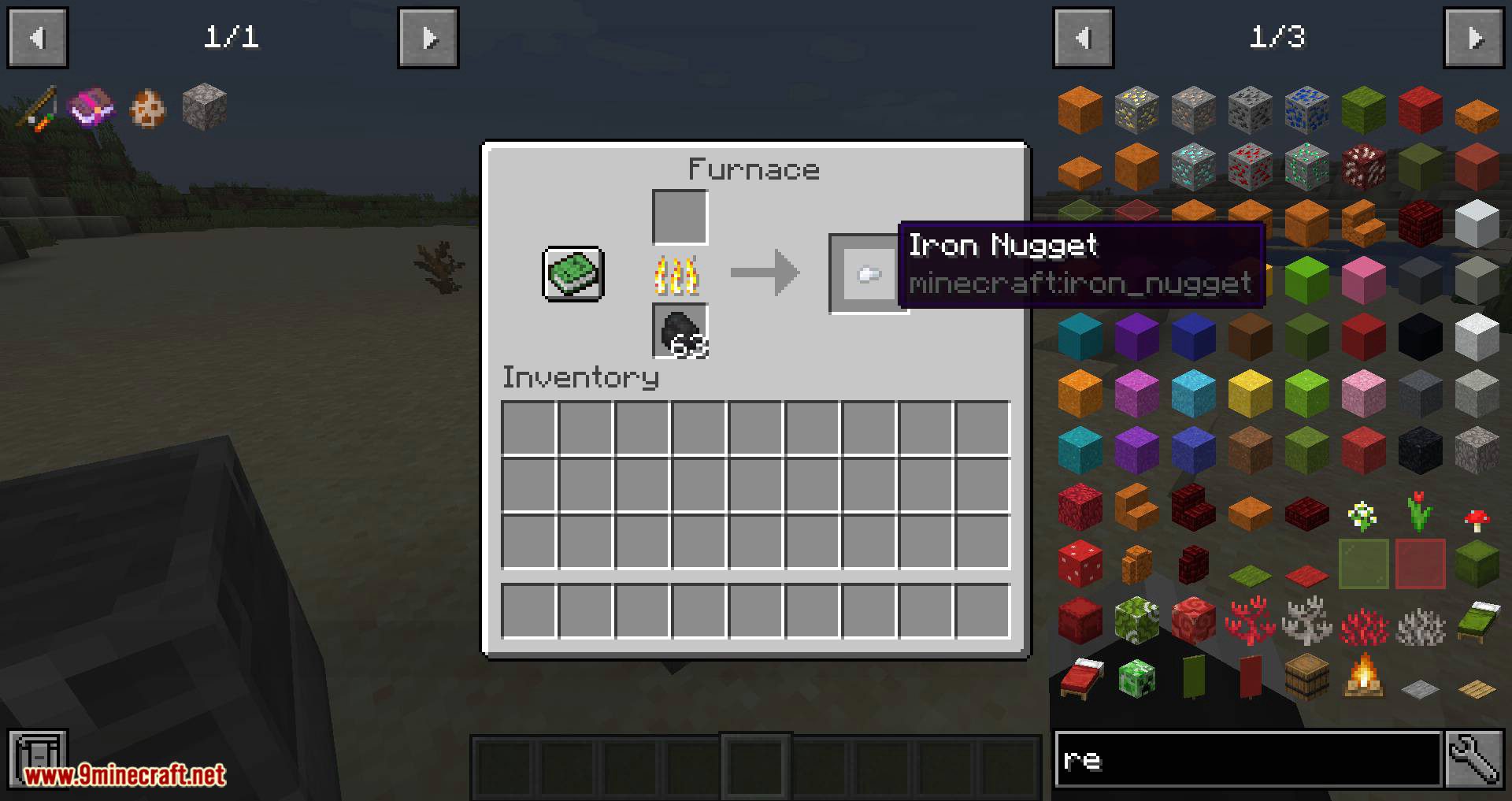 Recycler Mod 1.14.4 (Recycle Your Damaged Tools and Armor) 11