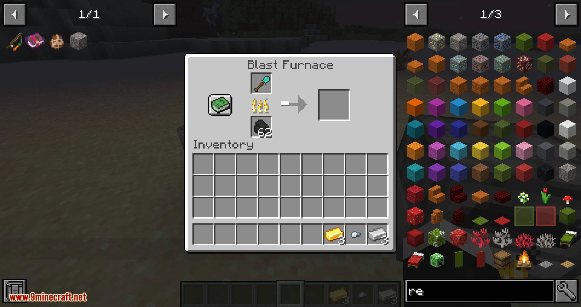 Recycler Mod 1.14.4 (Recycle Your Damaged Tools and Armor) 14