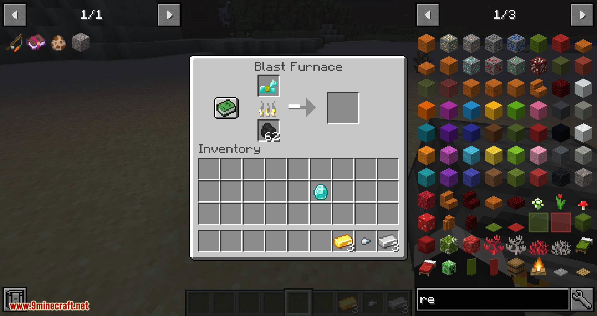 Recycler Mod 1.14.4 (Recycle Your Damaged Tools and Armor) 16