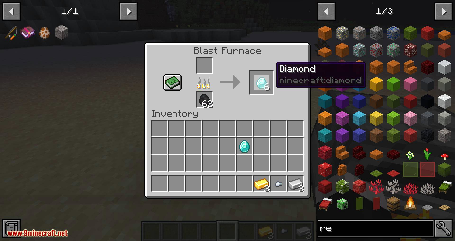 Recycler Mod 1.14.4 (Recycle Your Damaged Tools and Armor) 17