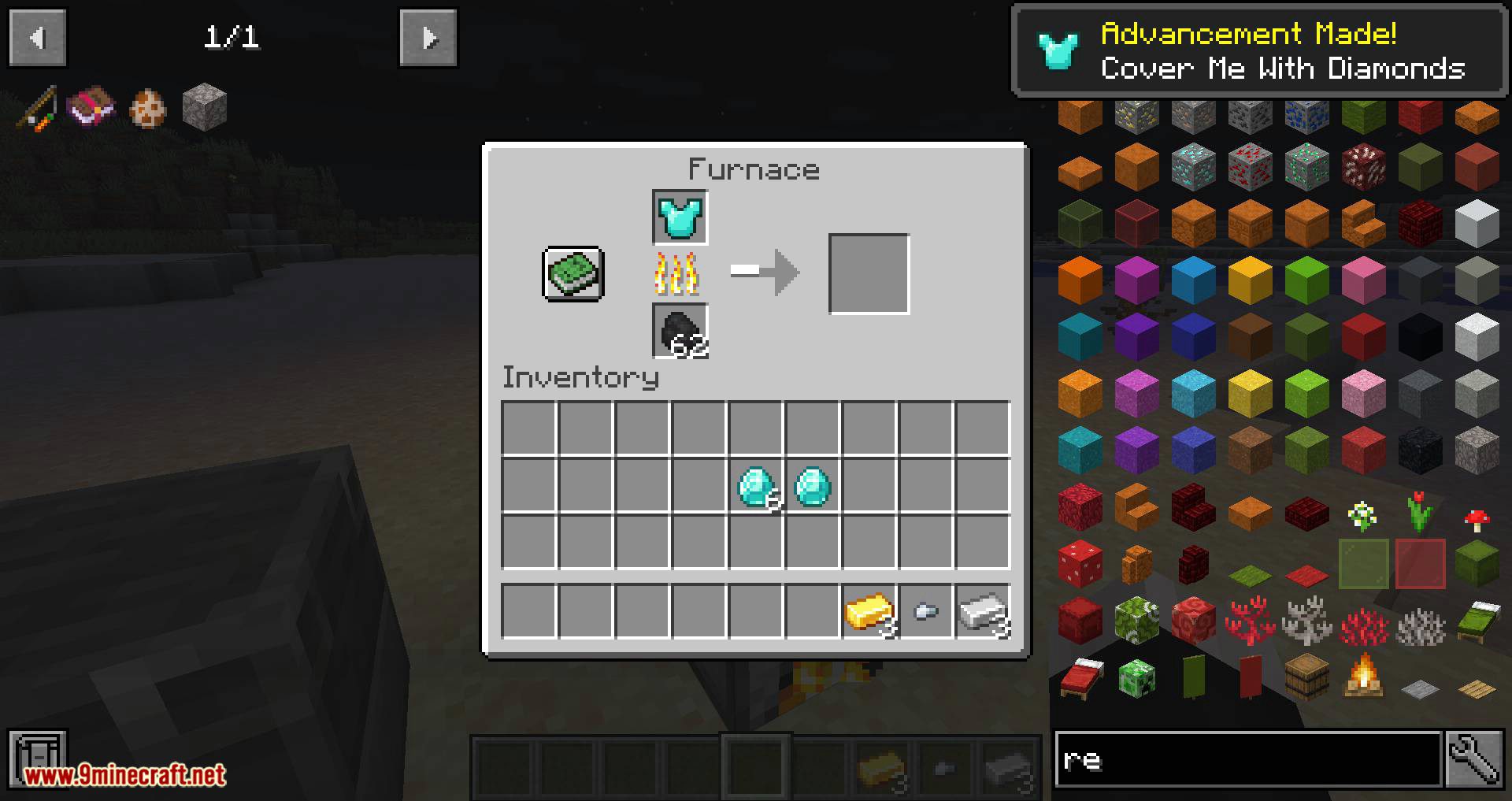 Recycler Mod 1.14.4 (Recycle Your Damaged Tools and Armor) 18