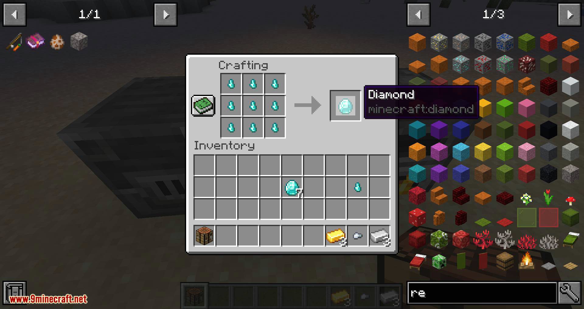 Recycler Mod 1.14.4 (Recycle Your Damaged Tools and Armor) 20