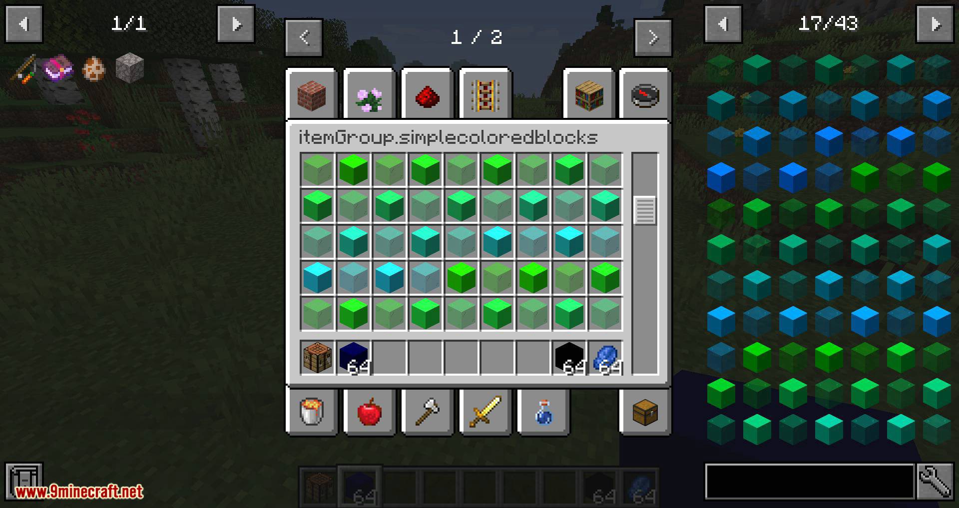 Simple Colored Blocks Mod (1.16.5, 1.15.2) - Blocks for Complex Art 15