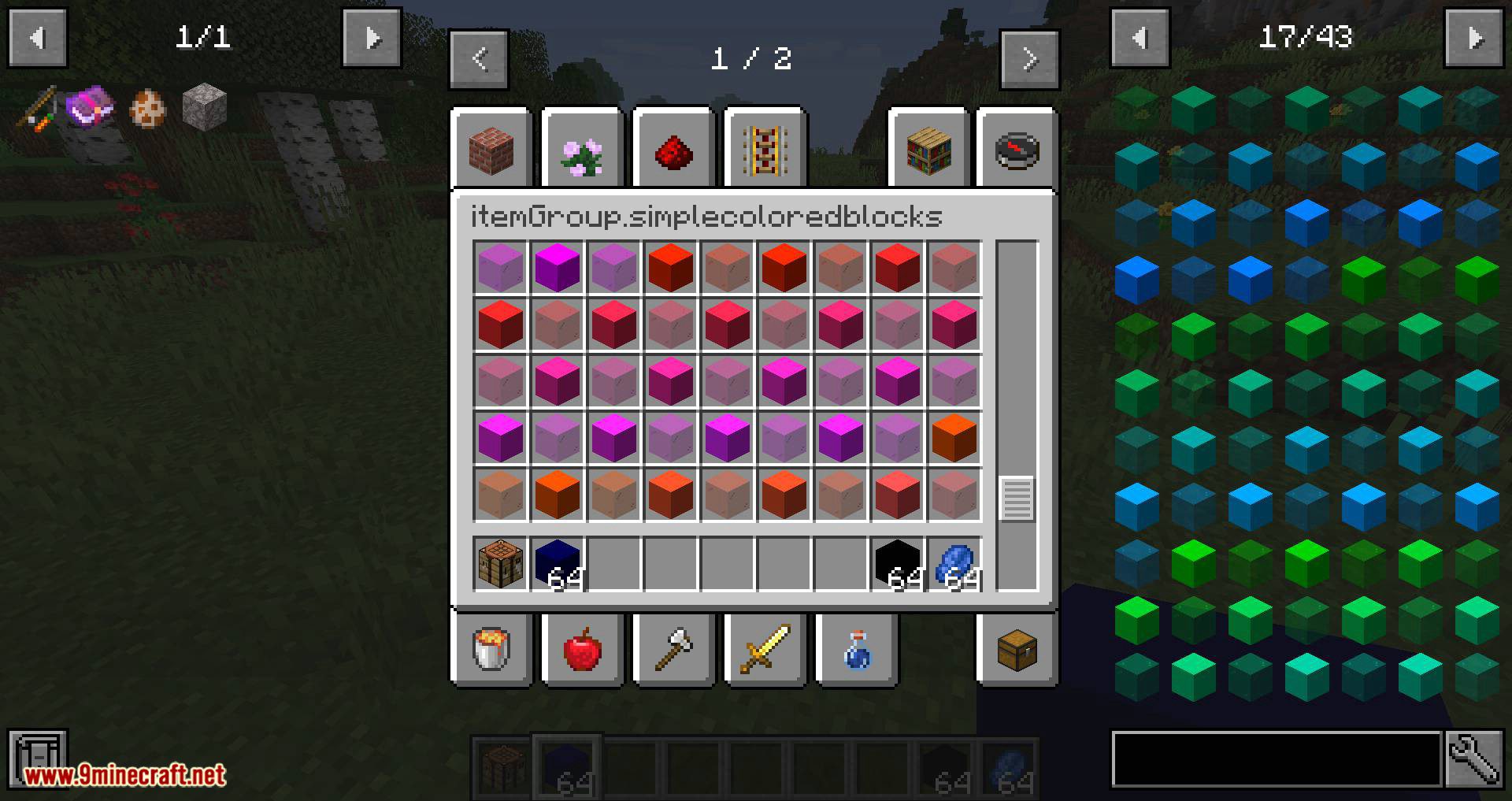 Simple Colored Blocks Mod (1.16.5, 1.15.2) - Blocks for Complex Art 16