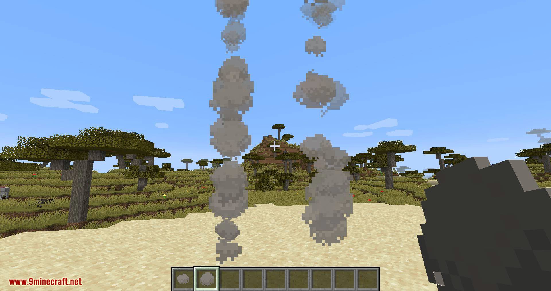 Smoke Mod 1.15.2, 1.14.4 (Craftable "Campfire"-Smoke for Decoration) 6