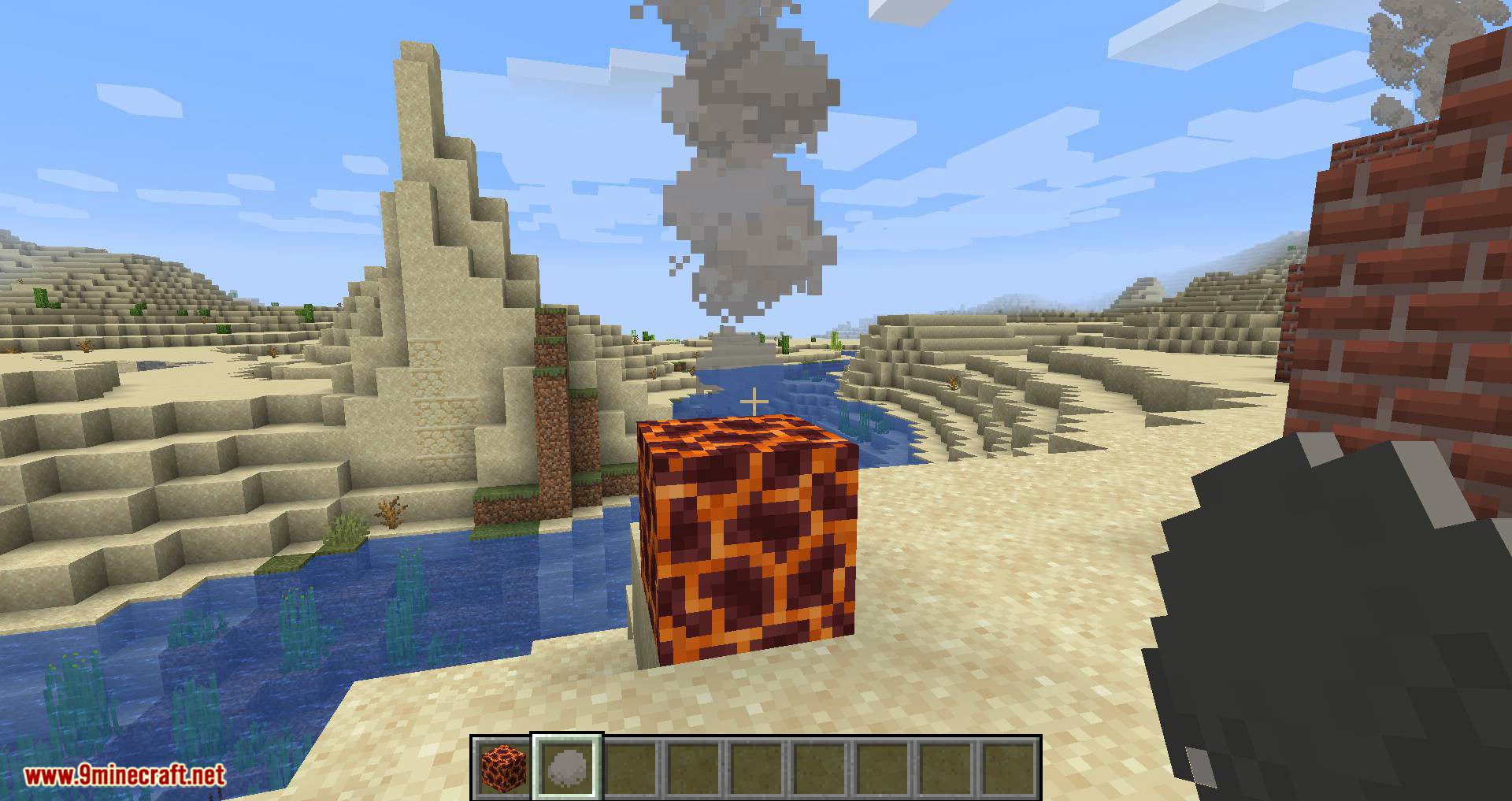 Smoke Mod 1.15.2, 1.14.4 (Craftable "Campfire"-Smoke for Decoration) 12