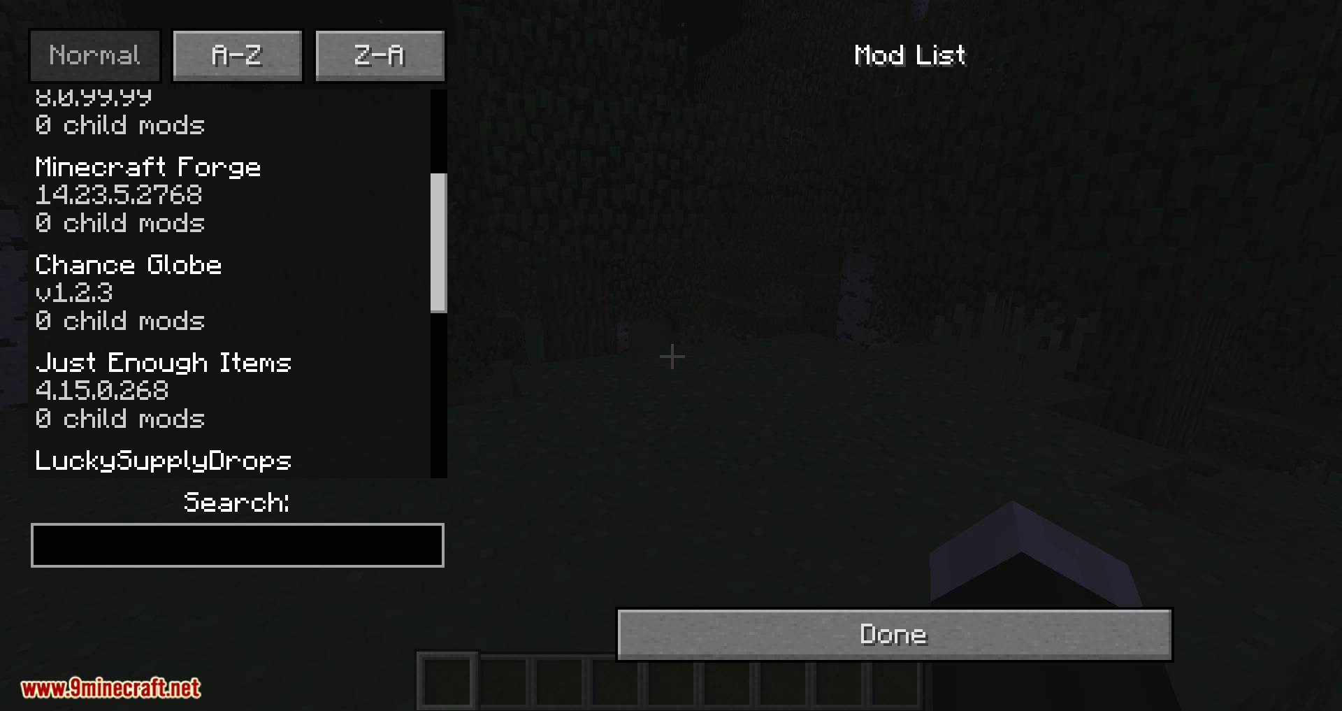 Smooth Scrolling Everywhere Mod (1.19.2, 1.18.2) - Every List Smooth Scroll 8