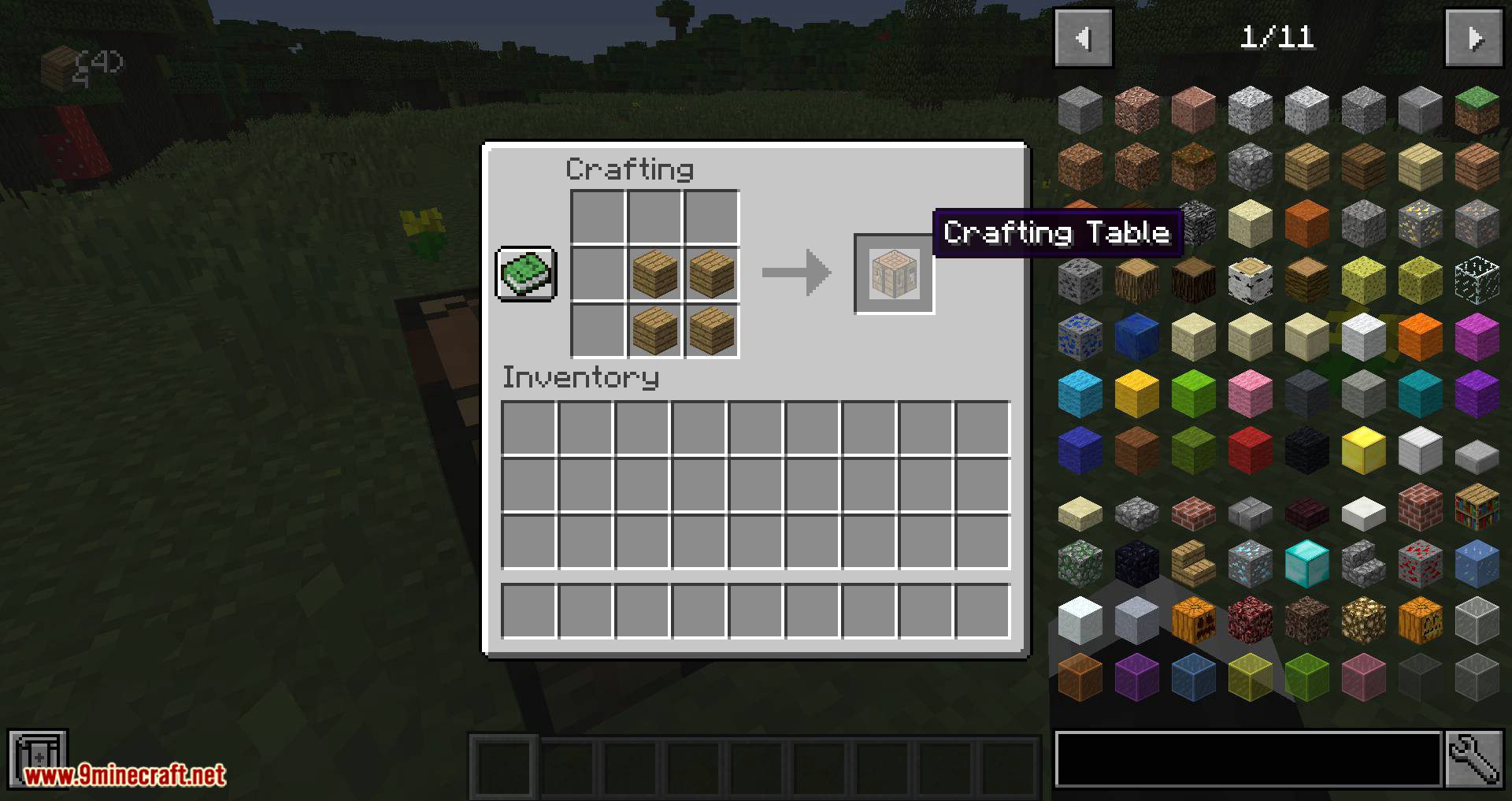 Stone Crafting Table Mod 1.14.4, 1.12.2 (Stone Version of the Vanilla Crafting Table) 3