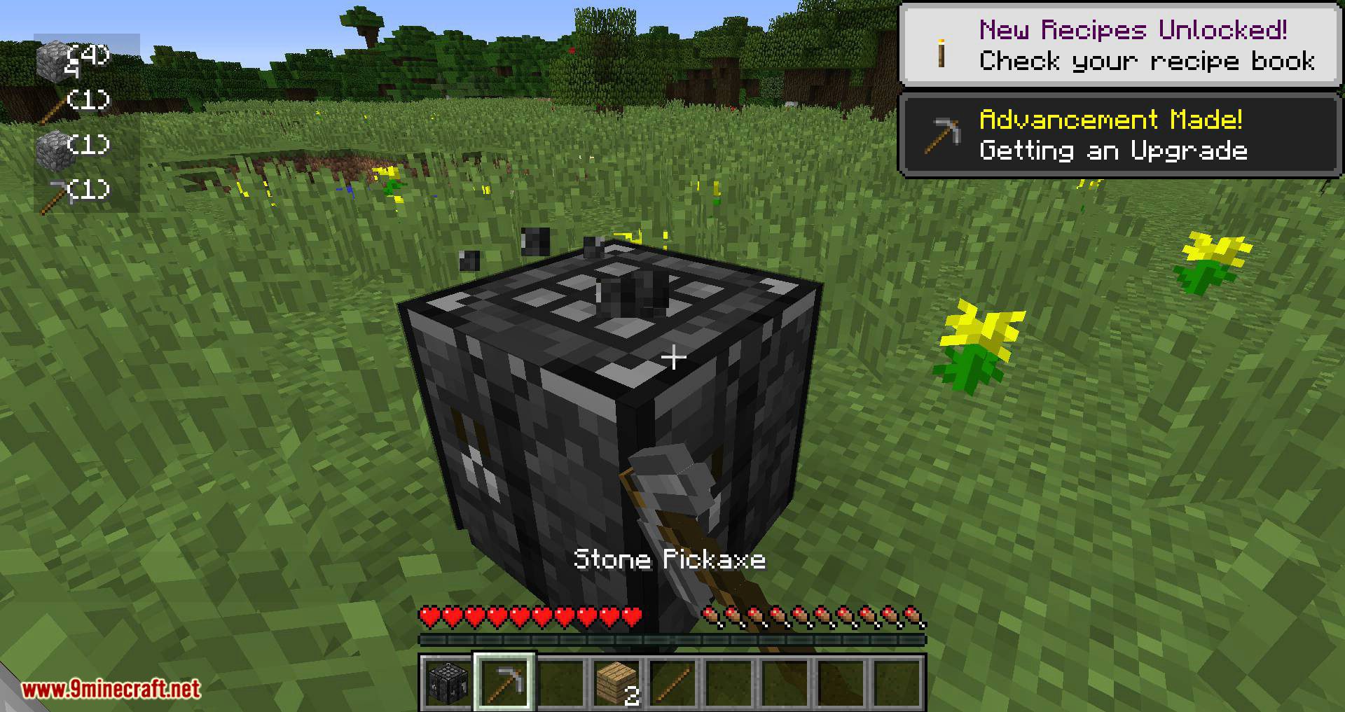 Stone Crafting Table Mod 1.14.4, 1.12.2 (Stone Version of the Vanilla Crafting Table) 12