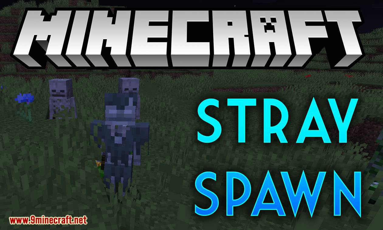 Stray Spawn Mod (1.20.4, 1.19.4) - Spawn Strays Naturally 1