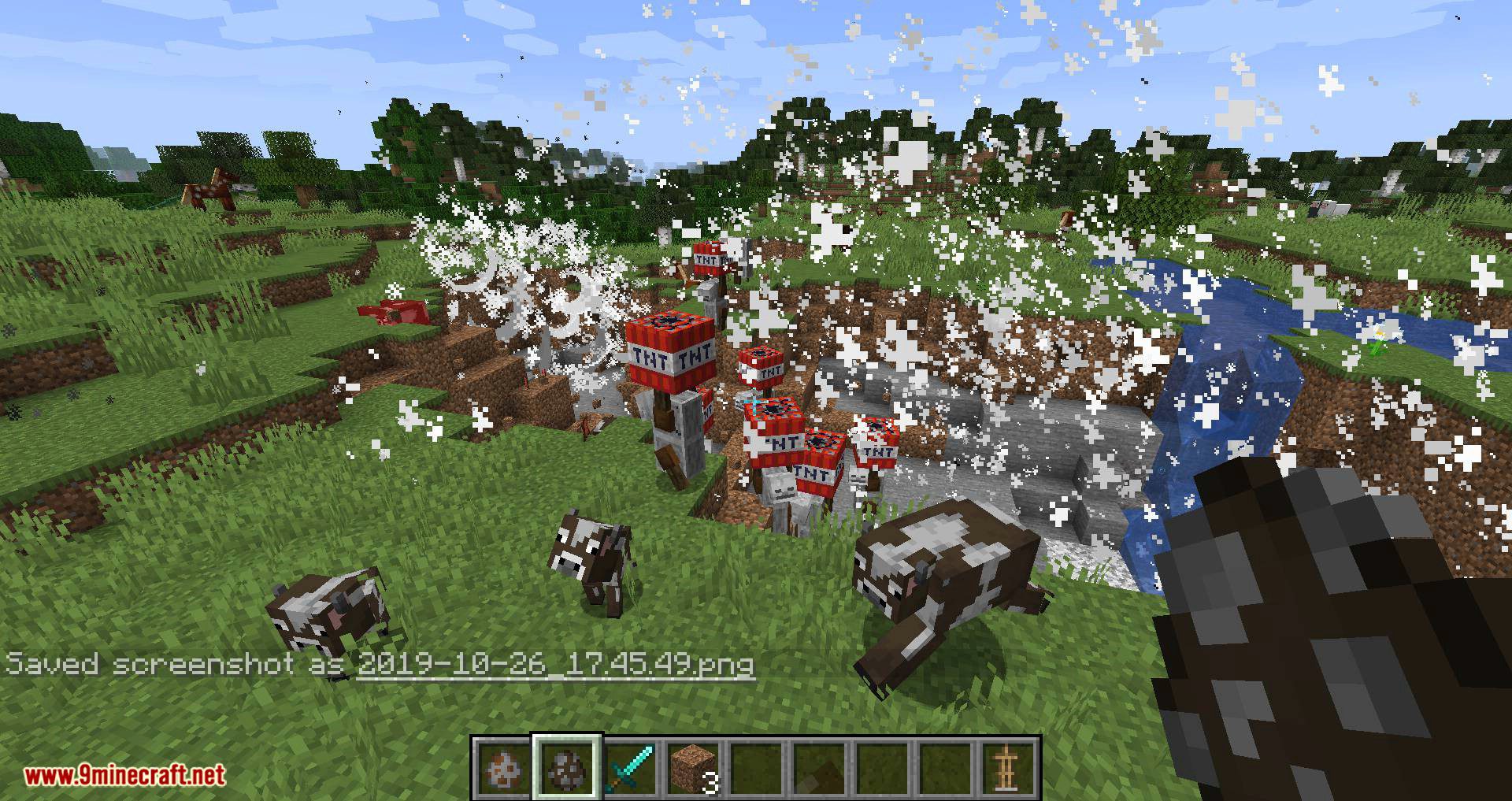 TNT Yeeter Mod 1.16.5, 1.15.2 (Mob Throws TNT) 8