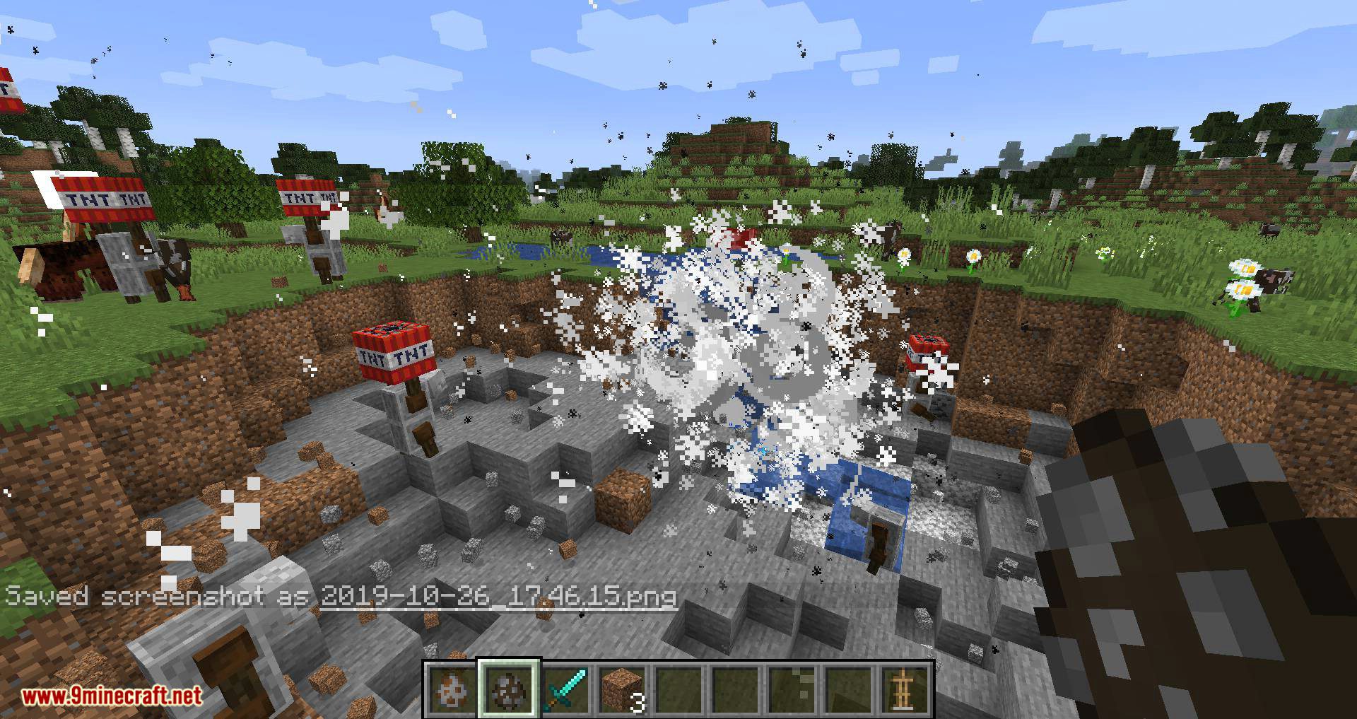 TNT Yeeter Mod 1.16.5, 1.15.2 (Mob Throws TNT) 12