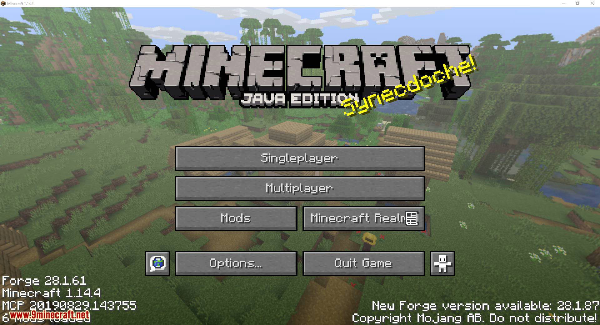 Title Changer Mod 1.15.2, 1.14.4 (Changes the Title of the Minecraft Window) 2