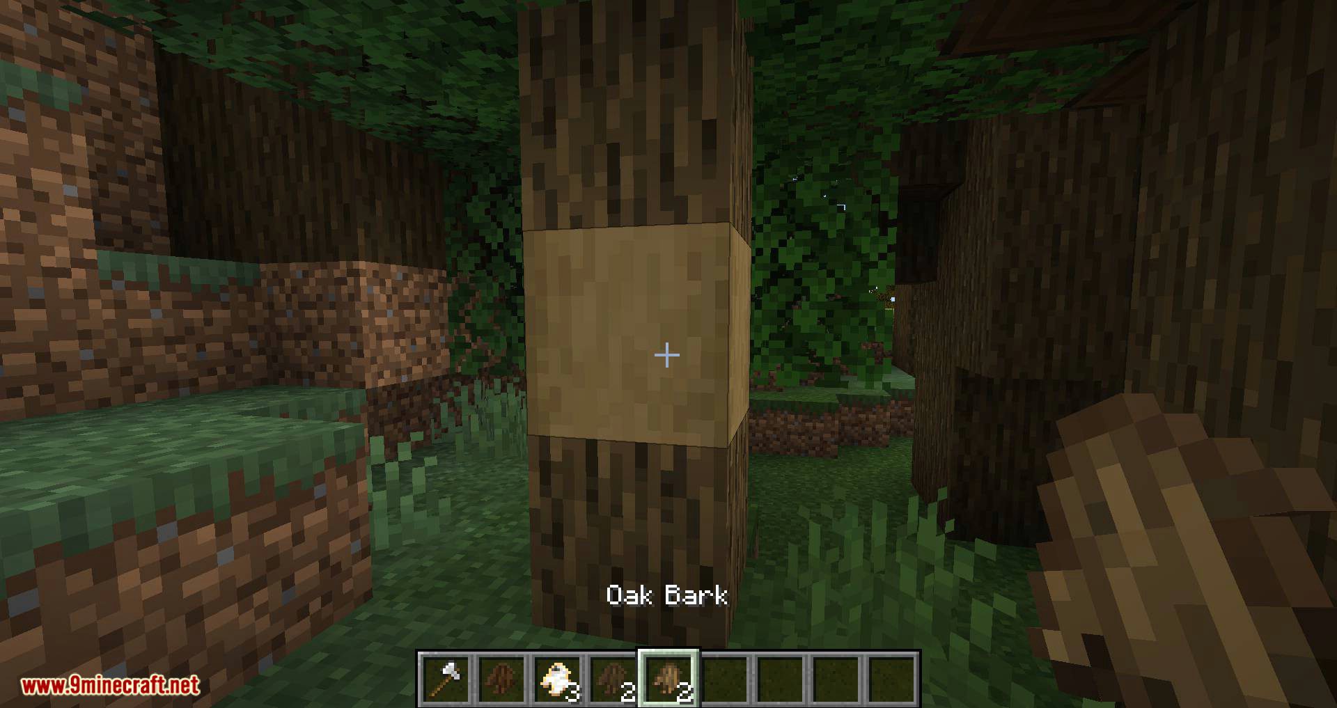 Tree Bark Mod 1.14.4 (Adds Bark that Obtained by Stripping Logs) 8