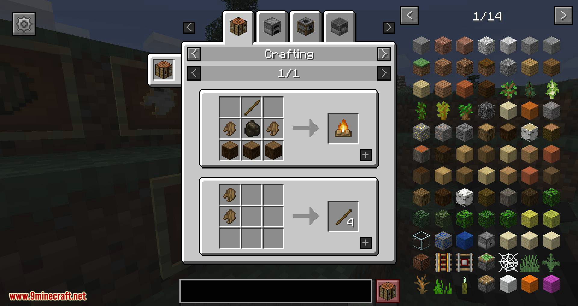 Tree Bark Mod 1.14.4 (Adds Bark that Obtained by Stripping Logs) 9