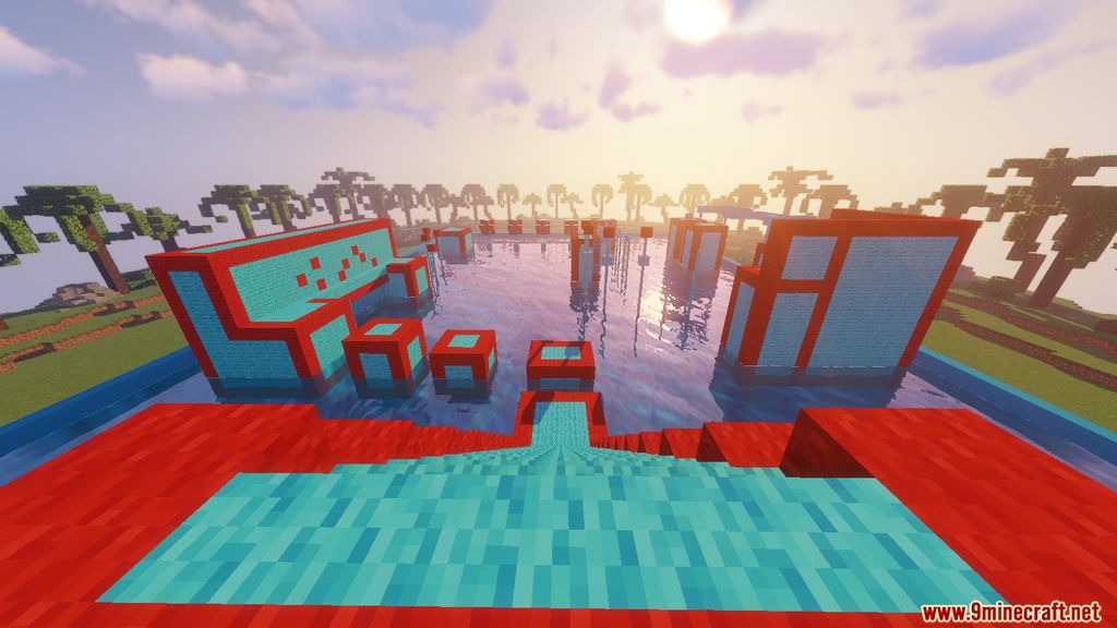 Tropical Wipeout Map 1.15.2 for Minecraft 2