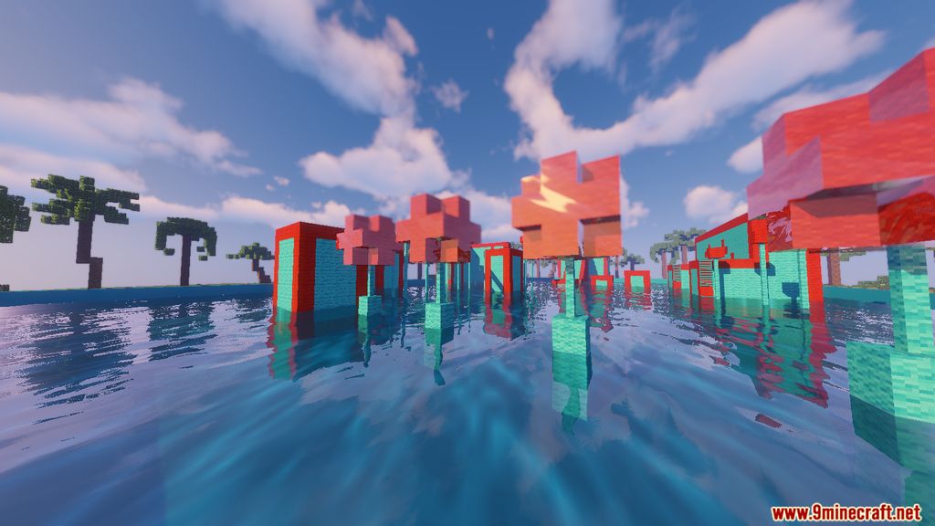 Tropical Wipeout Map 1.15.2 for Minecraft 8