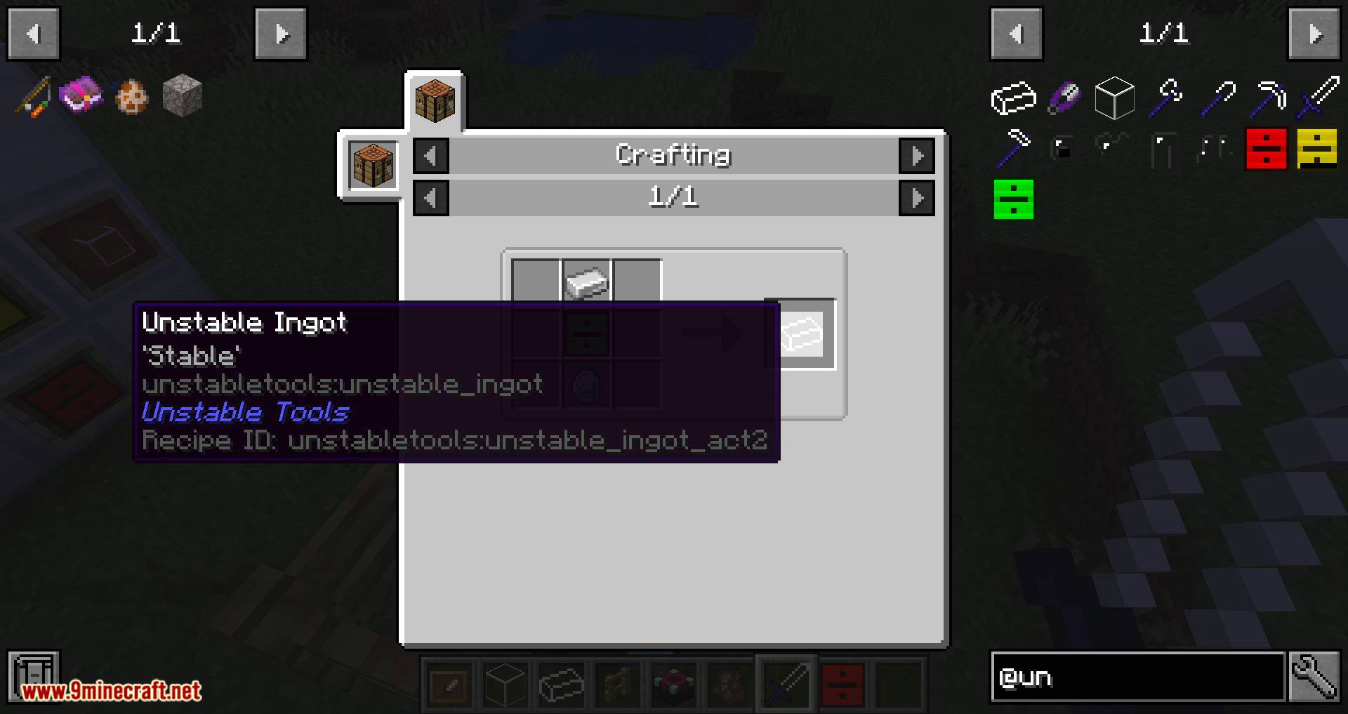 Unstable Tools Mod (1.19.3, 1.18.2) - Port of Extra Utilities Tools with Armor 12