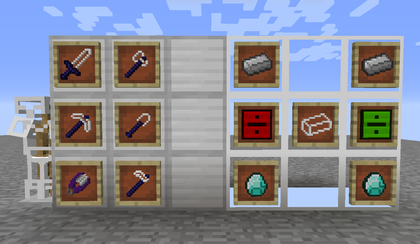 Unstable Tools Mod (1.19.3, 1.18.2) - Port of Extra Utilities Tools with Armor 2