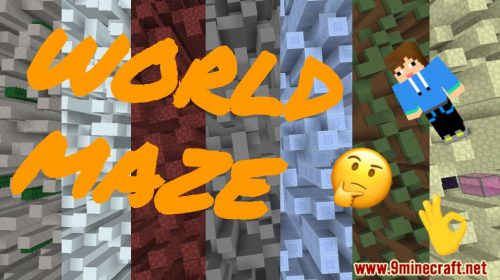 World Maze Map 1.14.4 for Minecraft Thumbnail