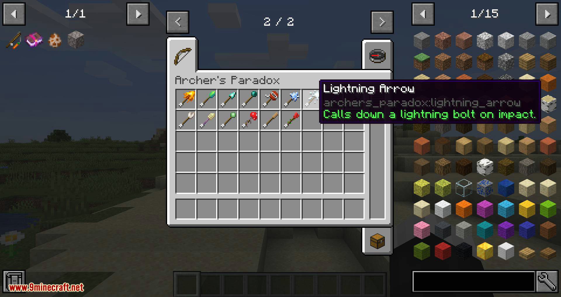 Archer's Paradox Mod (1.19.2, 1.18.2) - Arrows & Archery Stuff in General 4