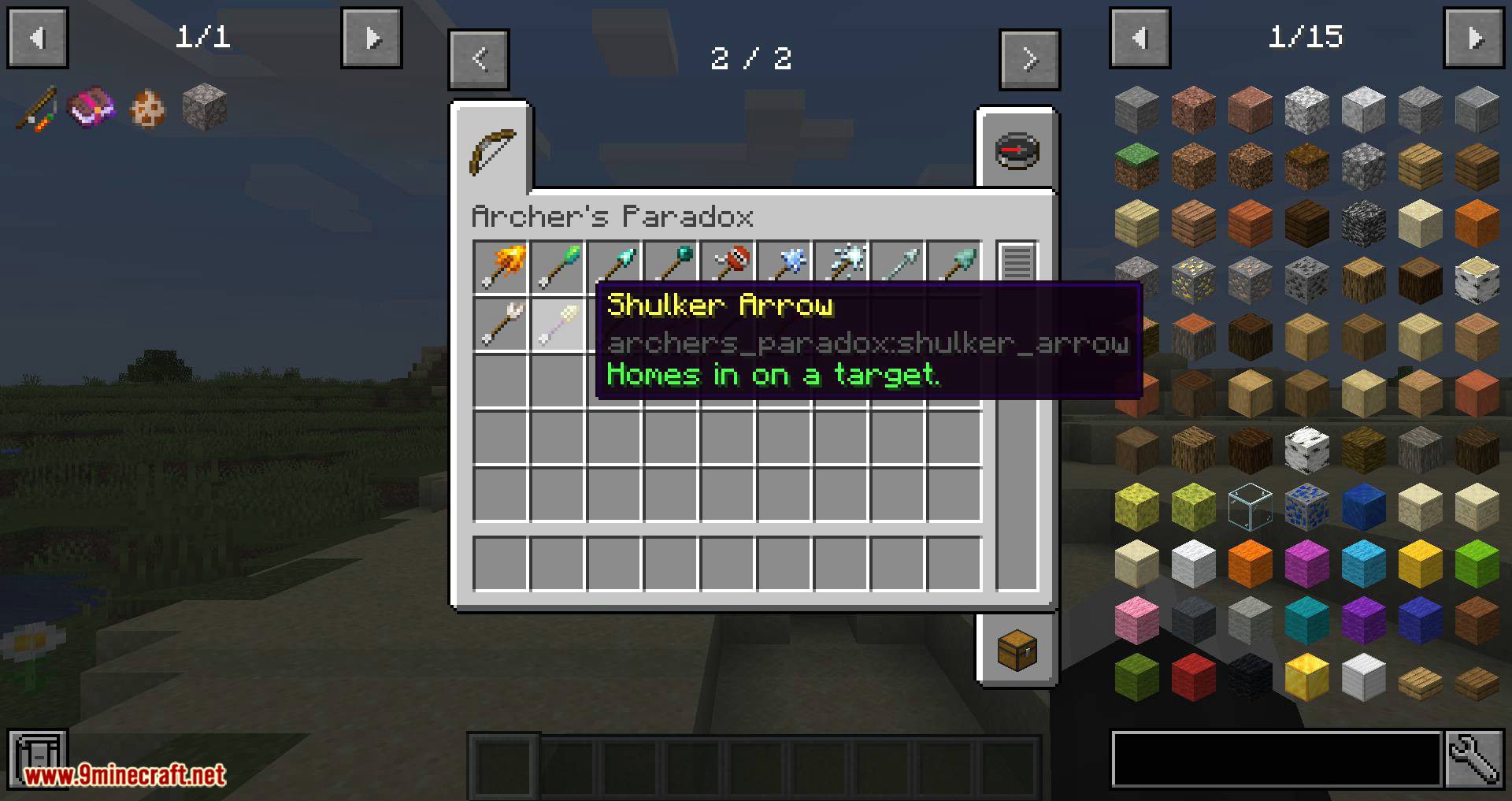 Archer's Paradox Mod (1.19.2, 1.18.2) - Arrows & Archery Stuff in General 5