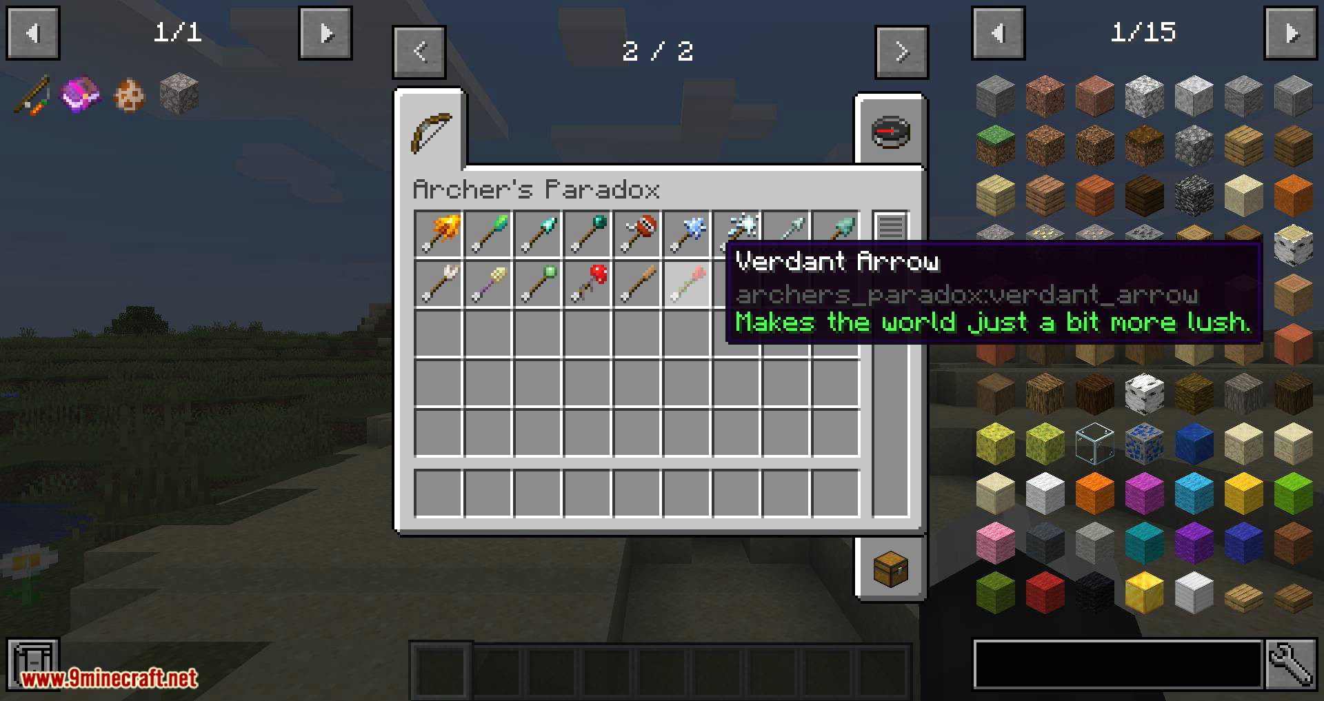 Archer's Paradox Mod (1.19.2, 1.18.2) - Arrows & Archery Stuff in General 7