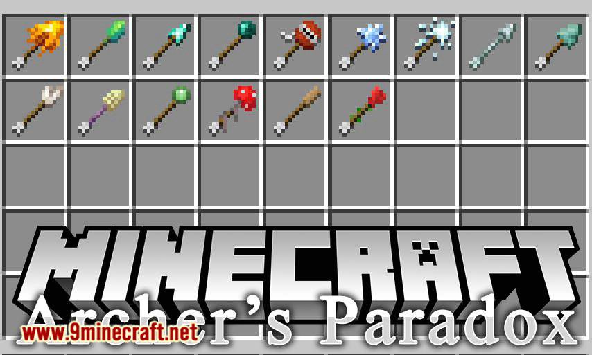 Archer's Paradox Mod (1.19.2, 1.18.2) - Arrows & Archery Stuff in General 1