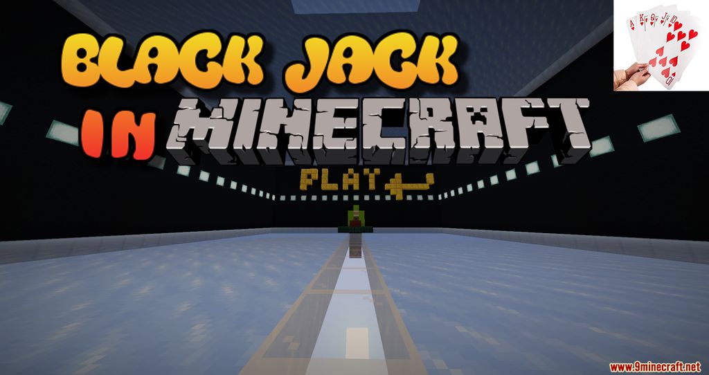 Blackjack In Minecraft Map 1.14.4 for Minecraft 1