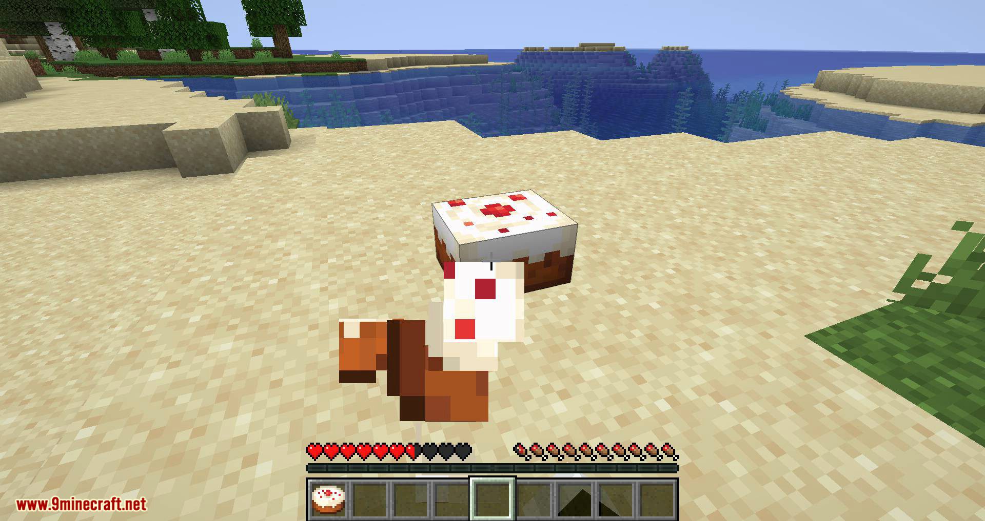 Cake Chomps Mod (1.20.4, 1.19.4) - Sound & Crumb Particles When Eating Cake 3