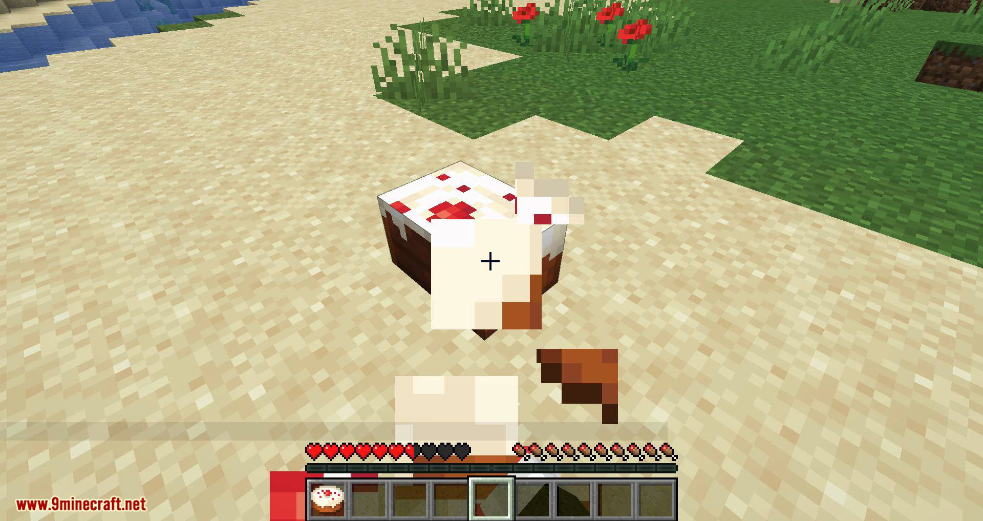 Cake Chomps Mod (1.20.4, 1.19.4) - Sound & Crumb Particles When Eating Cake 4