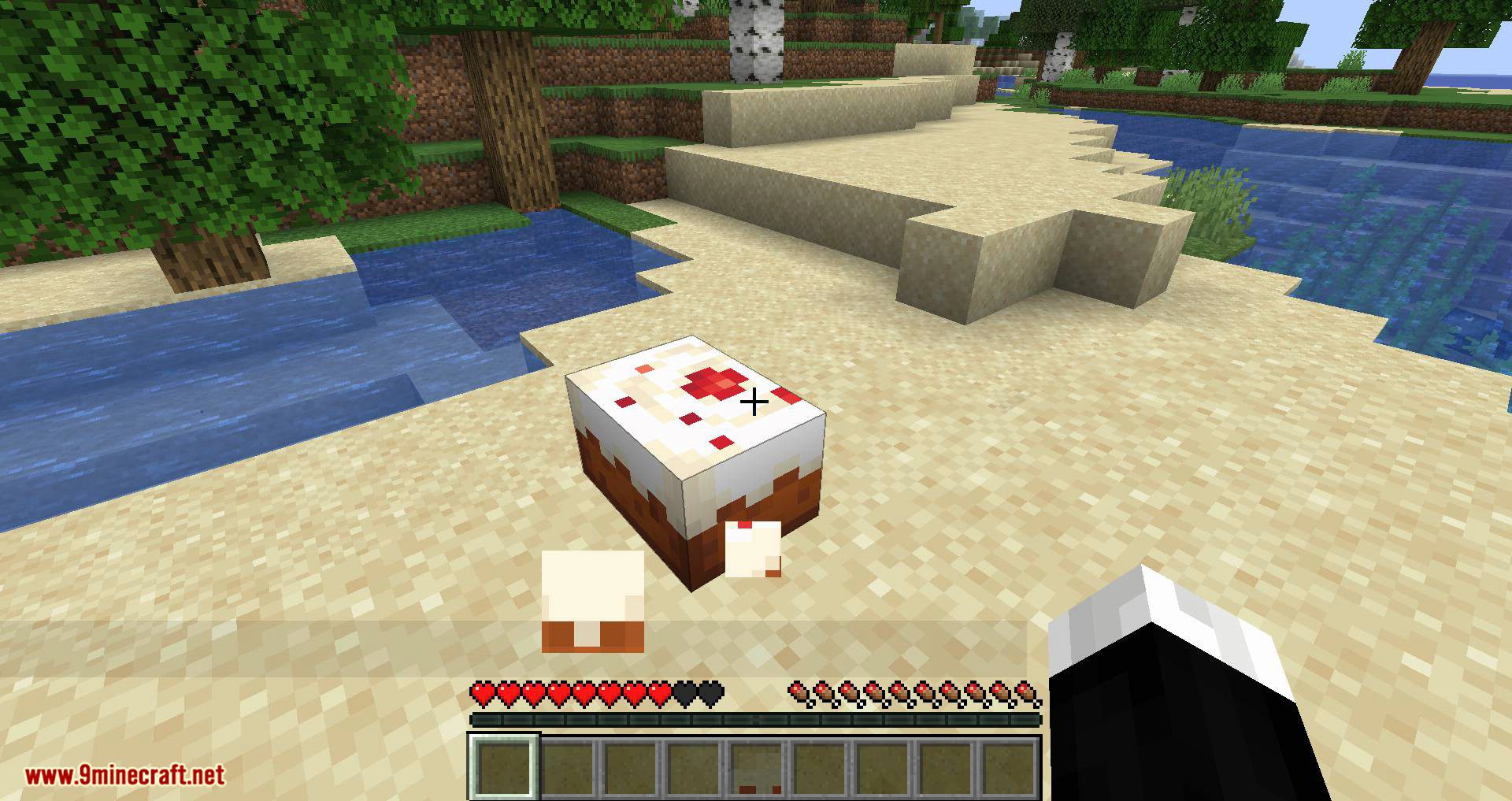 Cake Chomps Mod (1.20.4, 1.19.4) - Sound & Crumb Particles When Eating Cake 8