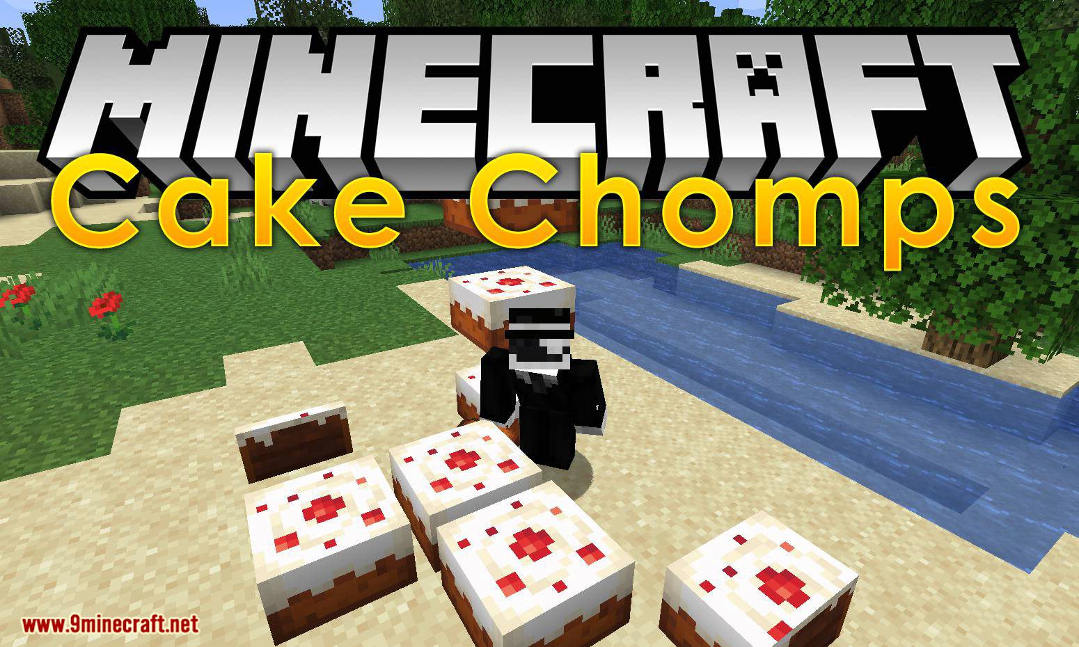 Cake Chomps Mod (1.20.4, 1.19.4) - Sound & Crumb Particles When Eating Cake 1