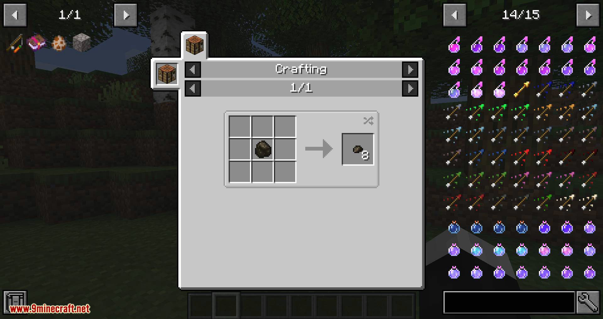 Coal Chunks Mod 1.15.2, 1.14.4 (Bits of Coal that Smelt One Item) 5