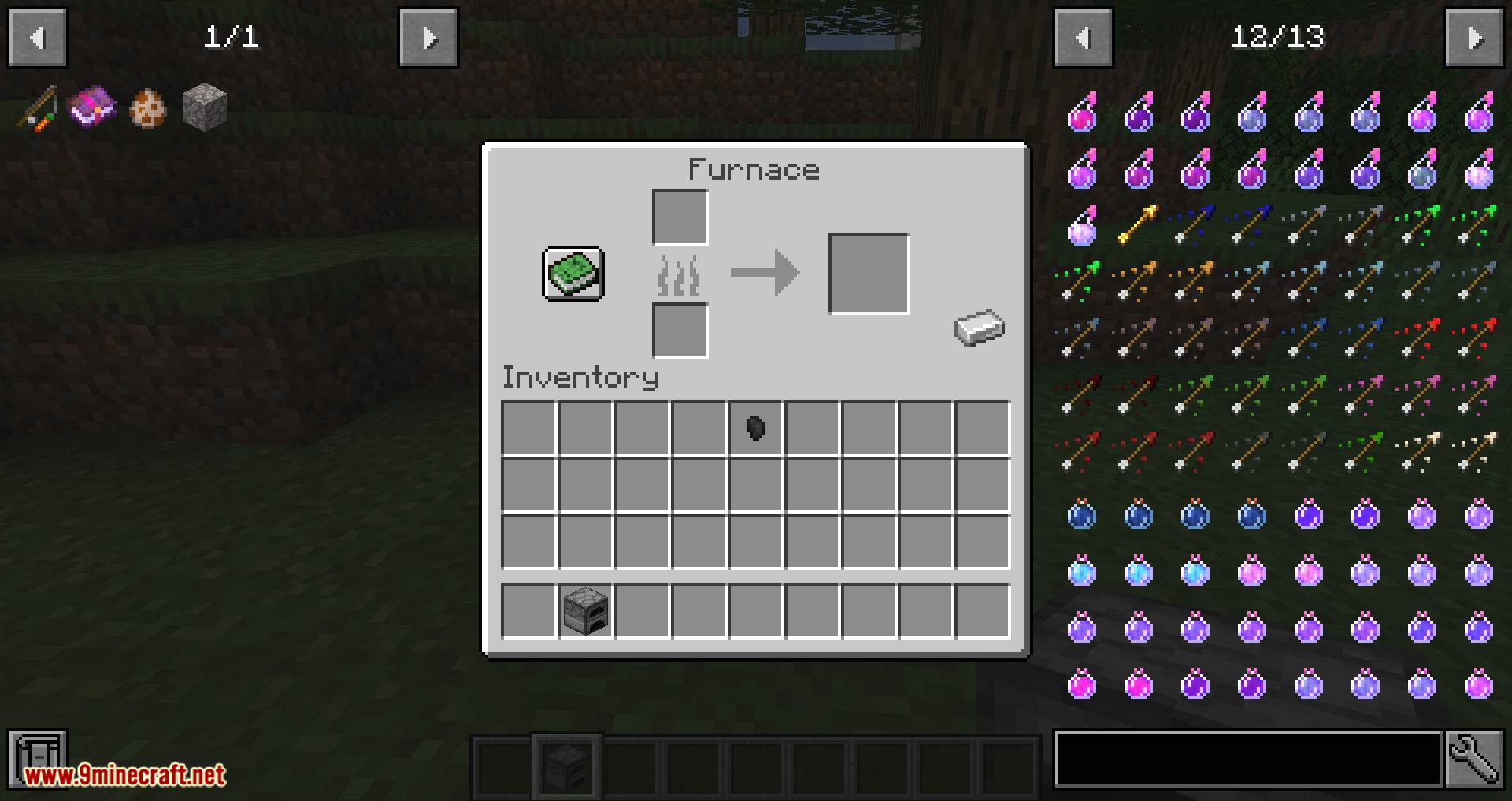 Coal Chunks Mod 1.15.2, 1.14.4 (Bits of Coal that Smelt One Item) 7