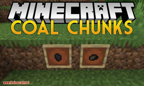 Coal Chunks Mod 1.15.2, 1.14.4 (Bits of Coal that Smelt One Item) Thumbnail